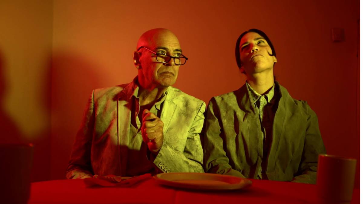 MAN UNDER TABLE Bizarre Indie Film About Making Bizarre Indie Films on